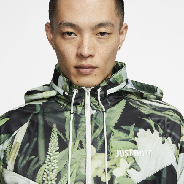 nike sportswear windrunner floral