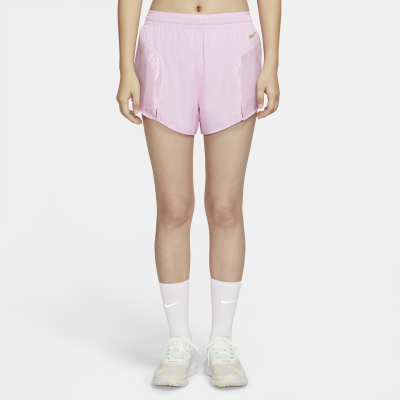 nike air running 2 in 1 short in pink