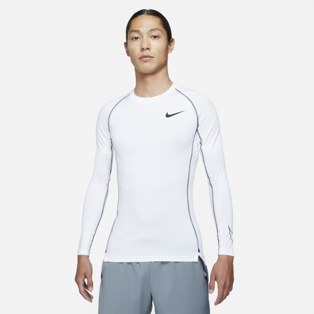 Nike Pro Dri-FIT 男子緊身長袖訓練上衣| Nike香港官方網上商店