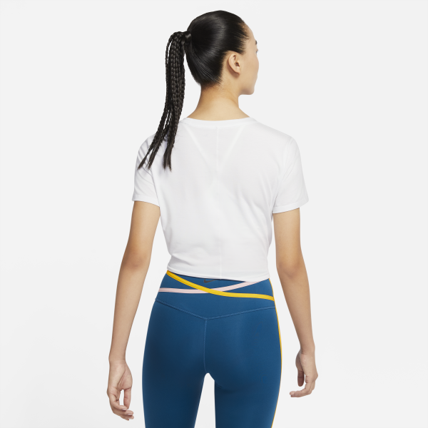 Nike Dri-FIT One Luxe 女子扭結式短袖上衣| Nike香港官方網上商店