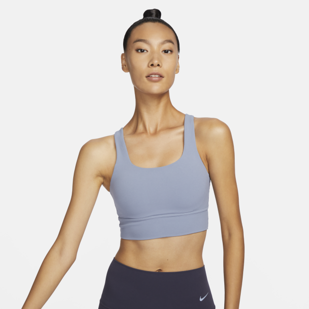 Nike Zenvy Longline 女子中度支撐胸墊運動內衣| Nike香港官方網上商店