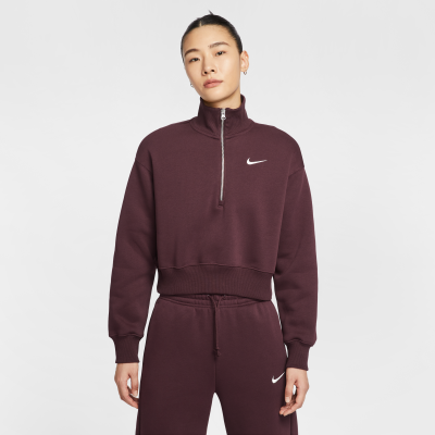 sportswear quilted fleece sweatshirt nike