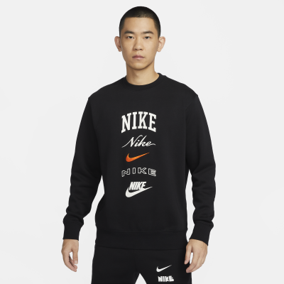 Nike Club Fleece 男子長袖圓領運動衫| Nike香港官方網上商店